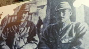 Slit throats on photo of Japanese soldiers (Photo: emccall 11/13)